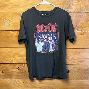 AC/DC 1979 Reprint Highway To Hell Vintage Tshirt Lg streetwear Y2K rock n rolll